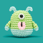 Kibakids - Zorp the Martian Crochet Kit