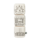 Kibakids - Magnetic Blocks: Robot Coloring Set