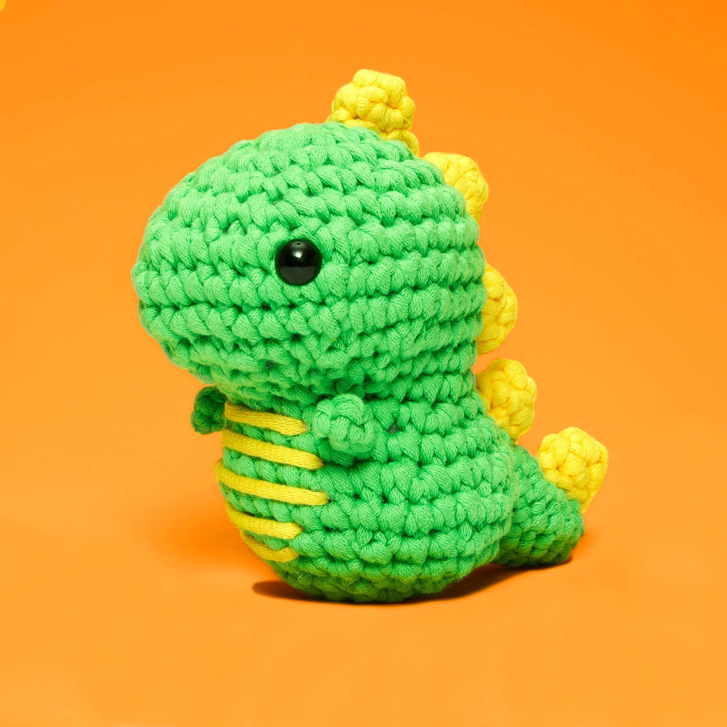 Kibakids - Fred the Dinosaur Crochet Kit