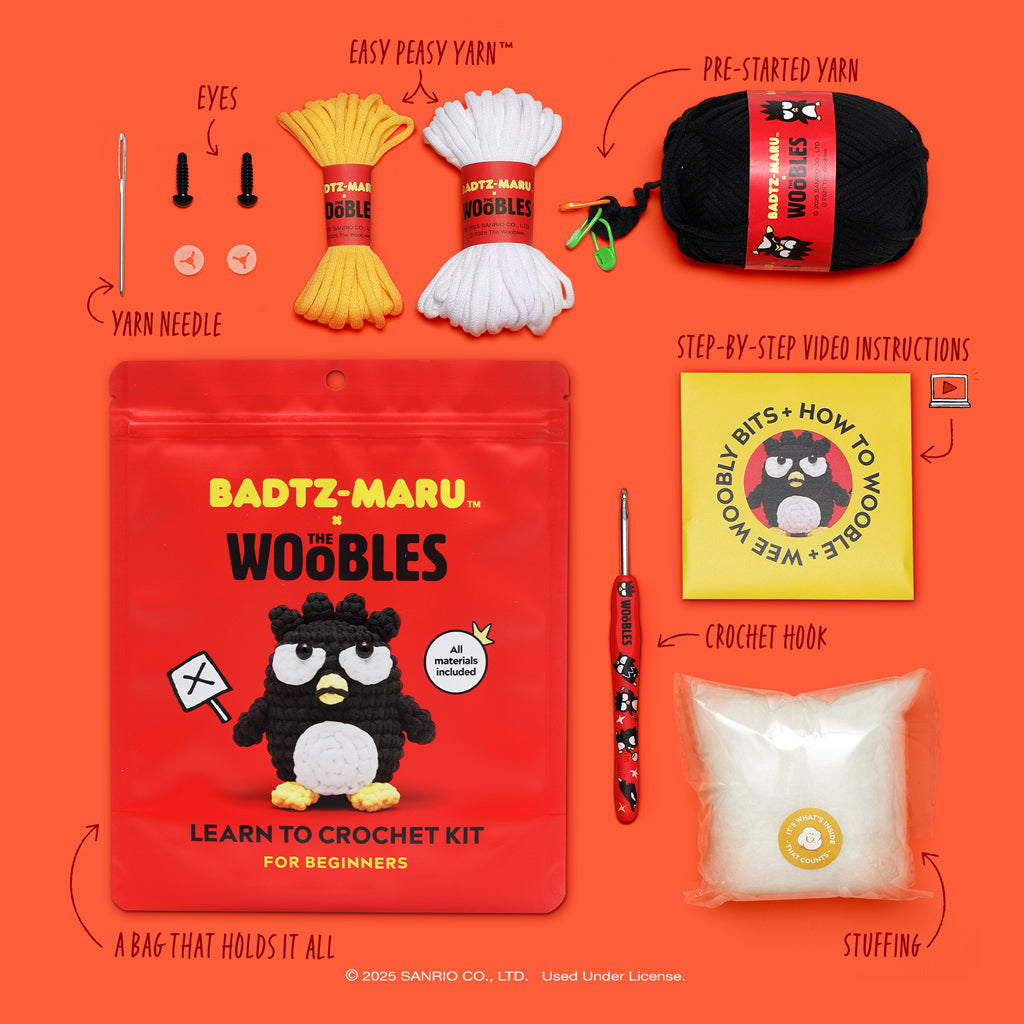 Kibakids - Badtz-maru™ Crochet Kit