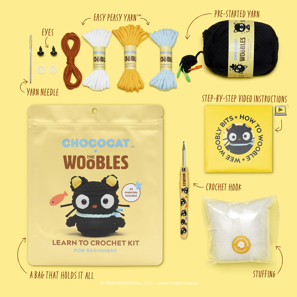 Kibakids - Chococat™ Crochet Kit