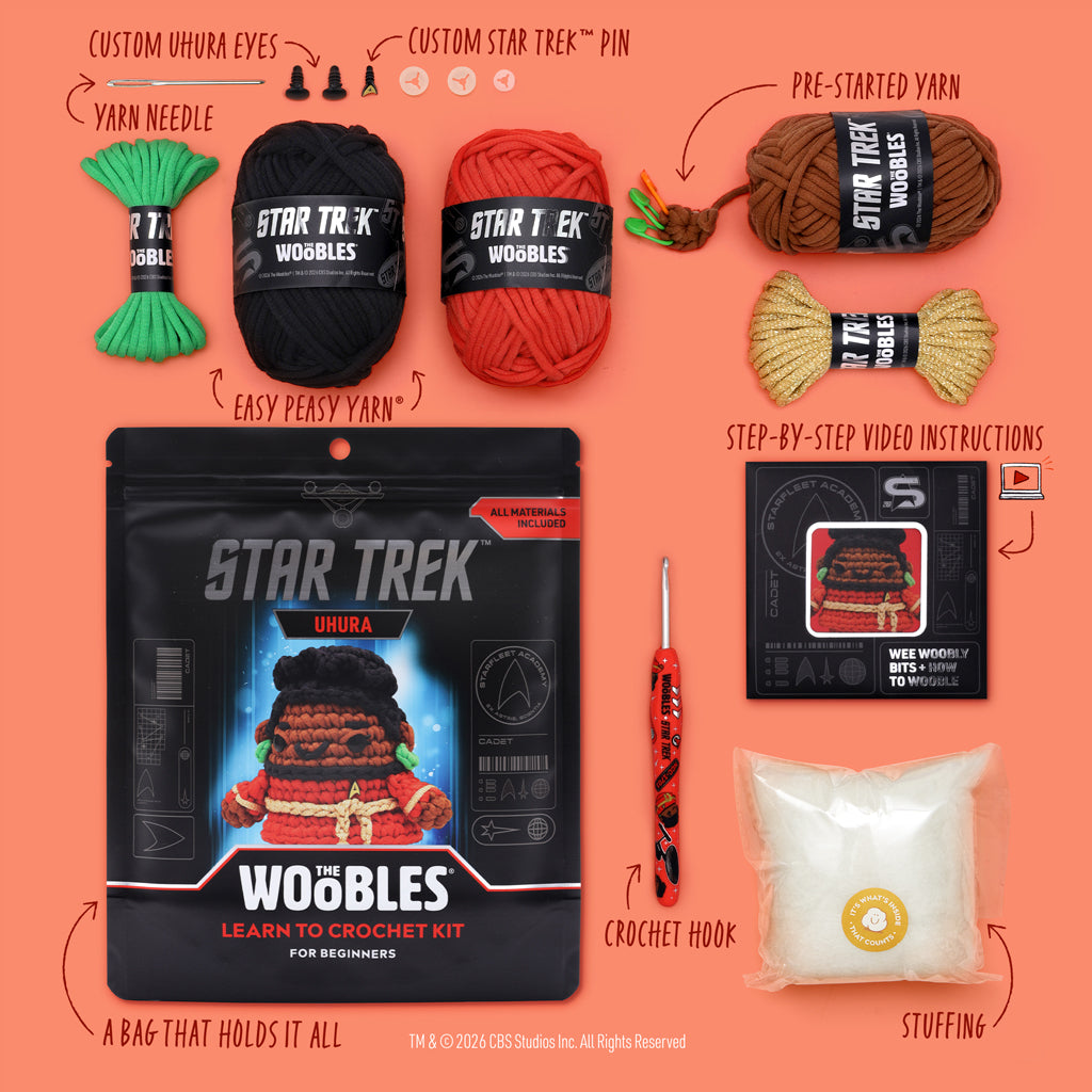 Kibakids - Uhura Crochet Kit
