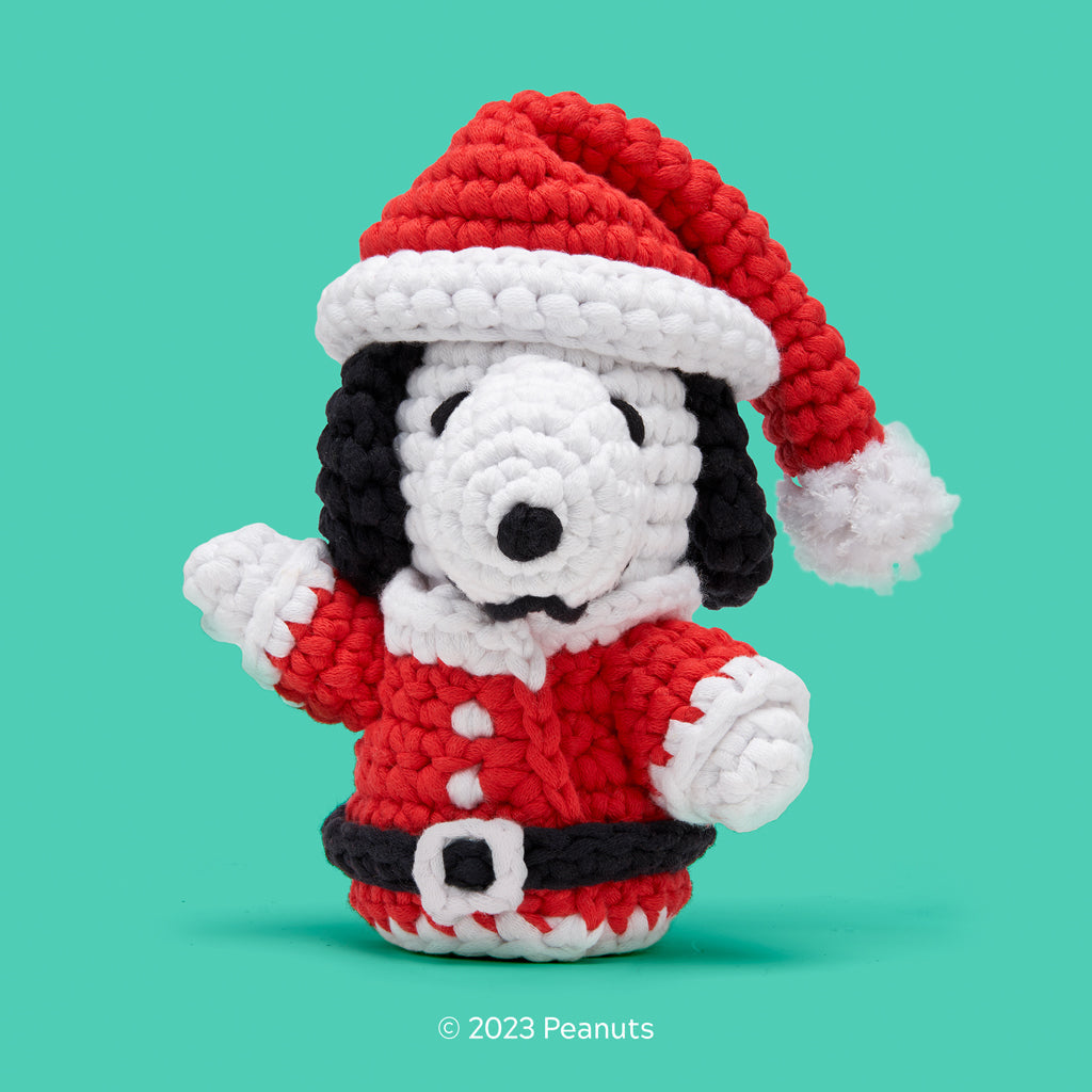 Kibakids - Tiny Snoopy Santa Outfit Accessory Kit