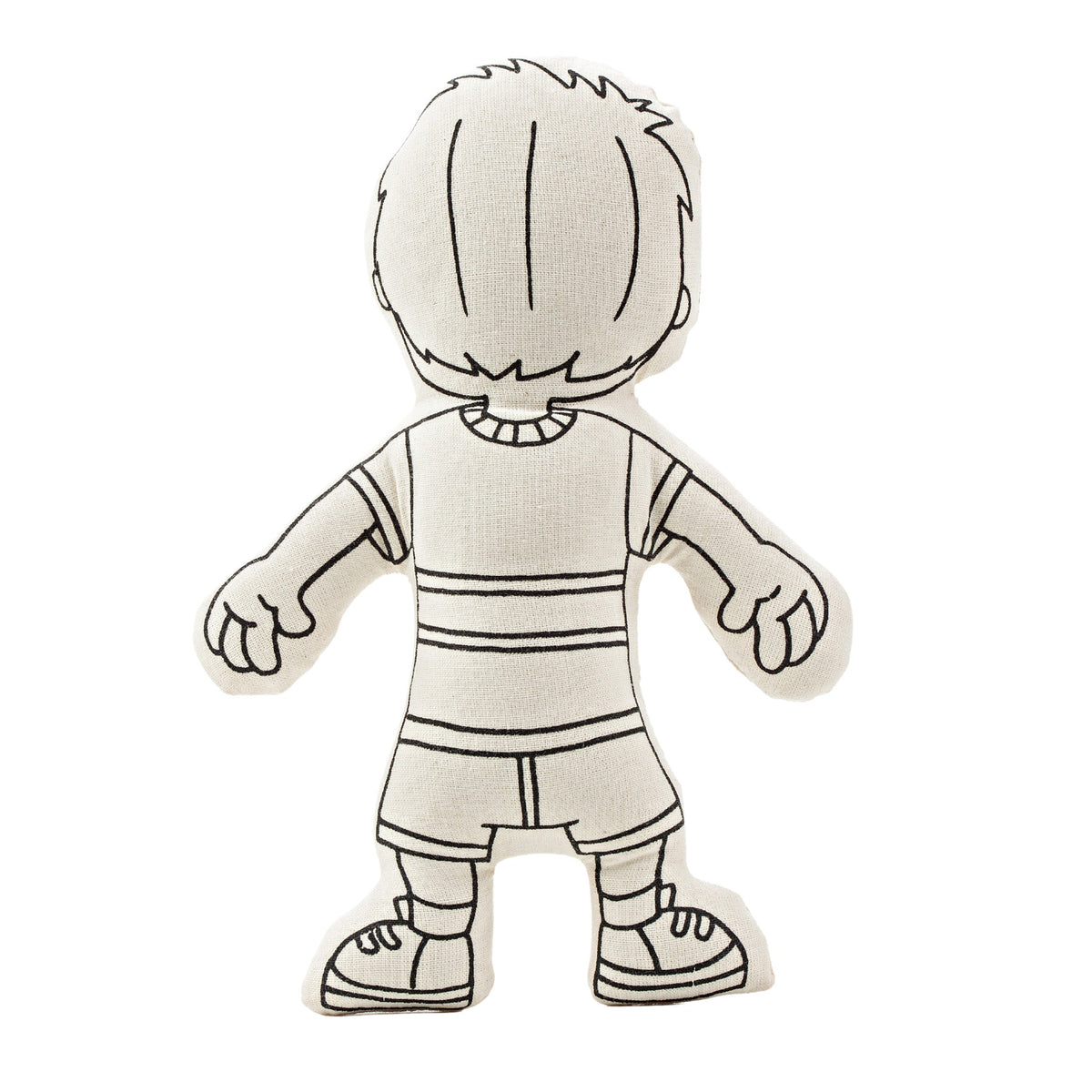 Kibakids - Boy with Pocket Shorts Coloring Set