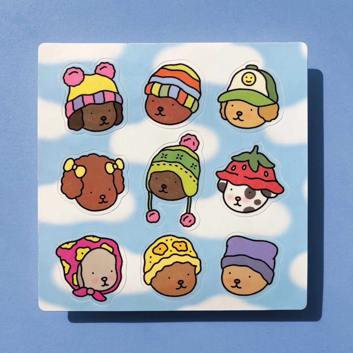 Kibakids - Crazy Hat Sticker Sheet