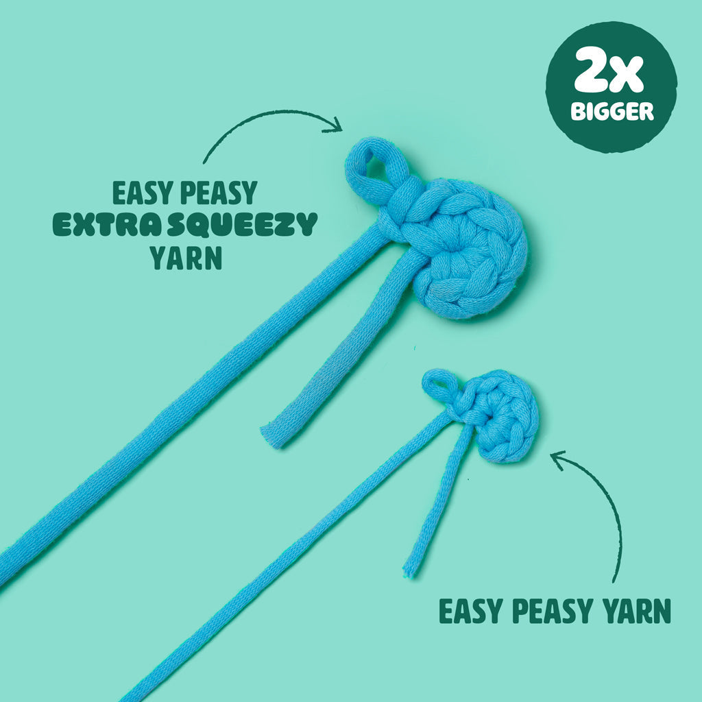 Kibakids - Hugh the Capybara Extra Squeezy Crochet Kit