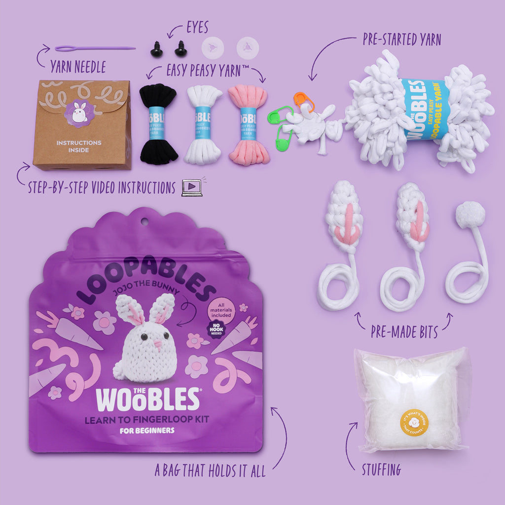 Kibakids - Jojo the Bunny Loopables Kit