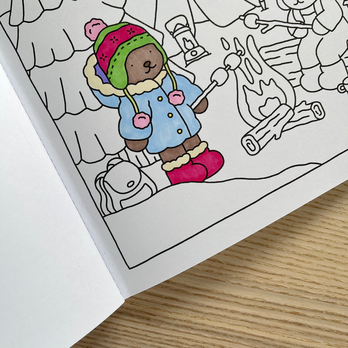 Kibakids - Fall-Winter Coloring Book