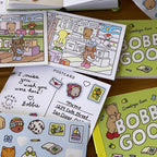 Kibakids - Postcard Coloring Book