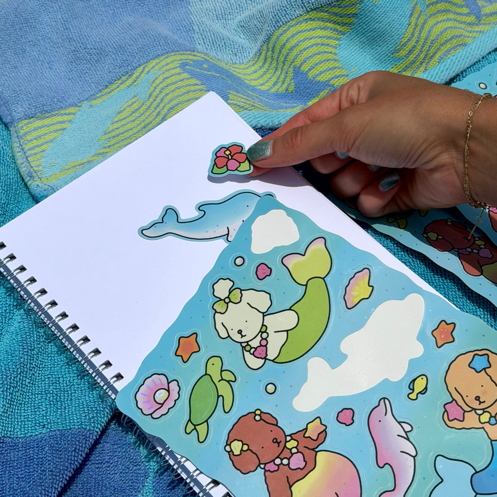 Kibakids - Mermaid Sticker Sheet