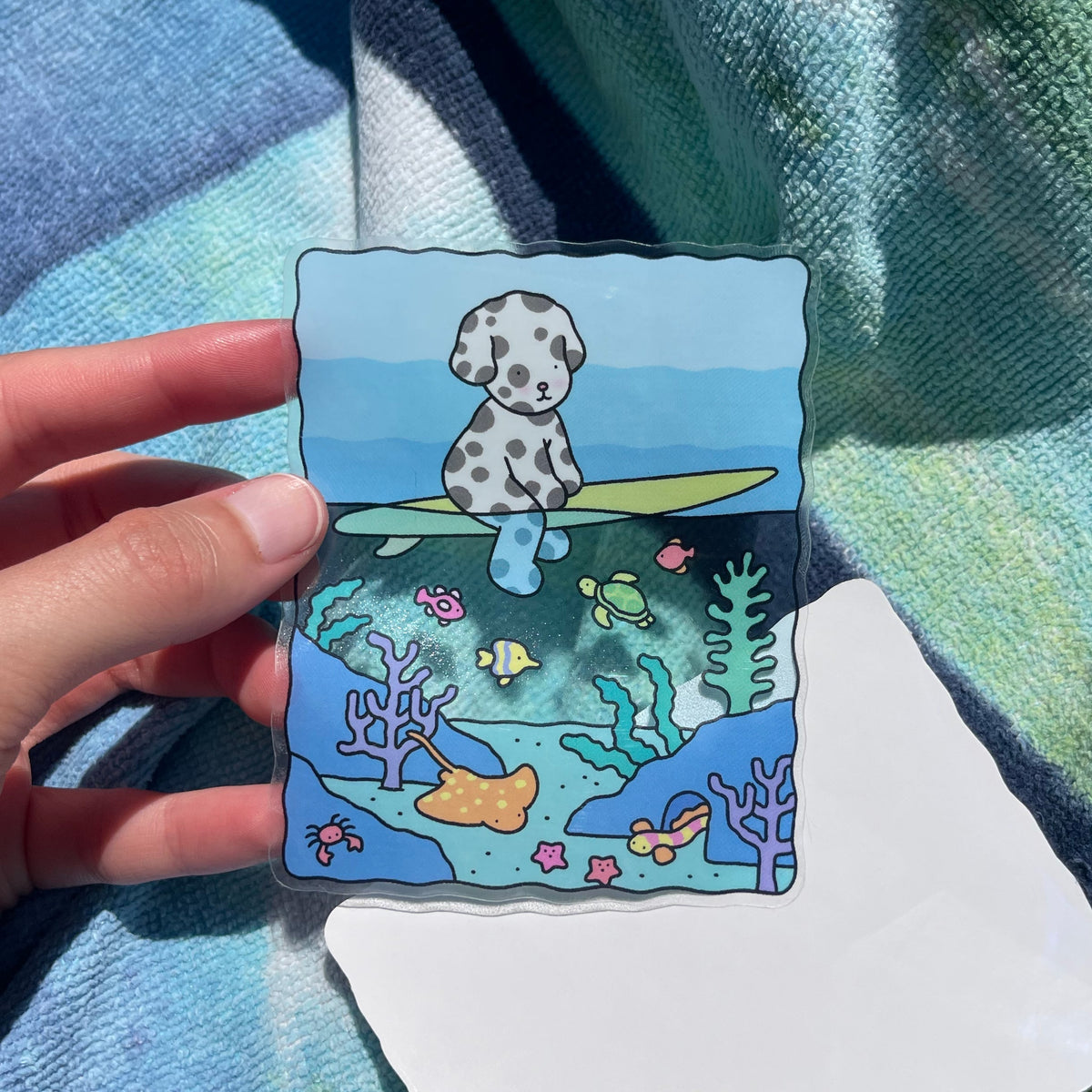 Kibakids - Underwater Clear Sticker