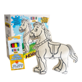 Kibakids - Western Series: Horse Coloring Set