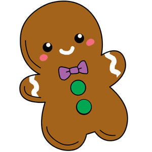 Kibakids - Mini Comfort Food Gingerbread Man