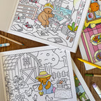 Kibakids - On The Job Coloring Book