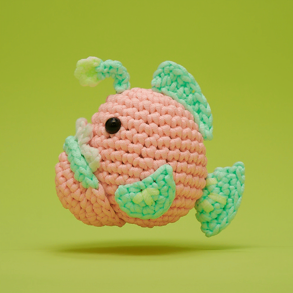 Kibakids - Poe the Angler Fish Crochet Kit