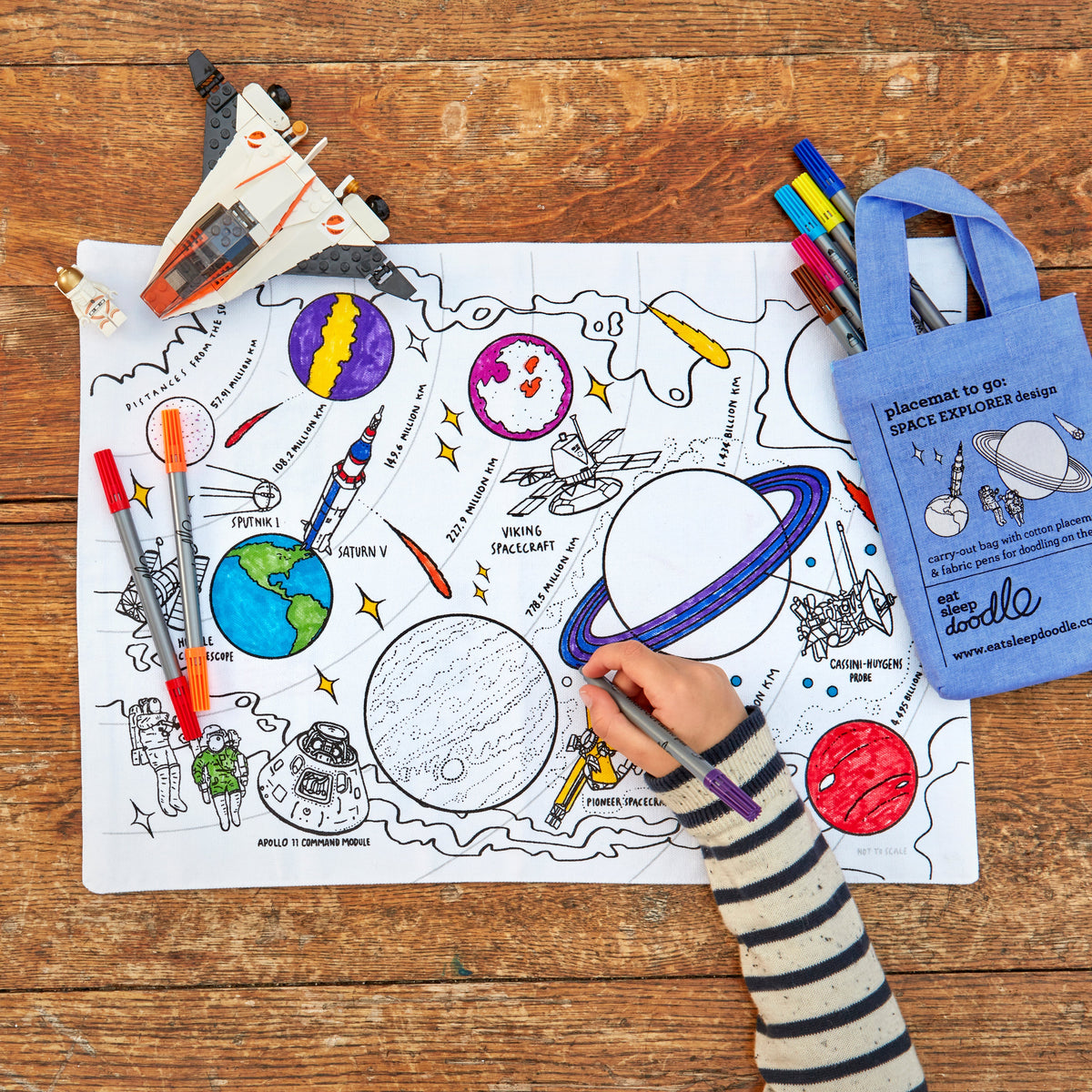 Kibakids - space explorer colour in bundle