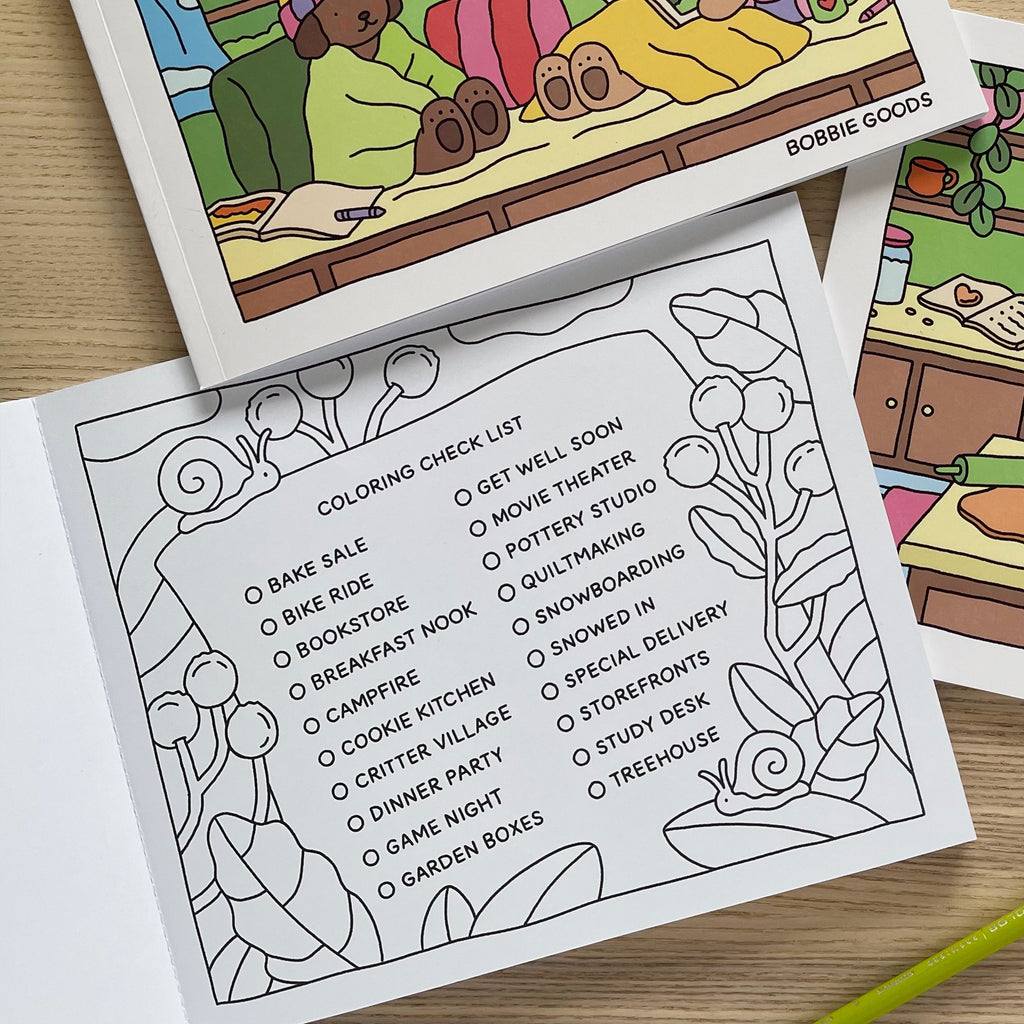 Kibakids - Fall-Winter Coloring Book