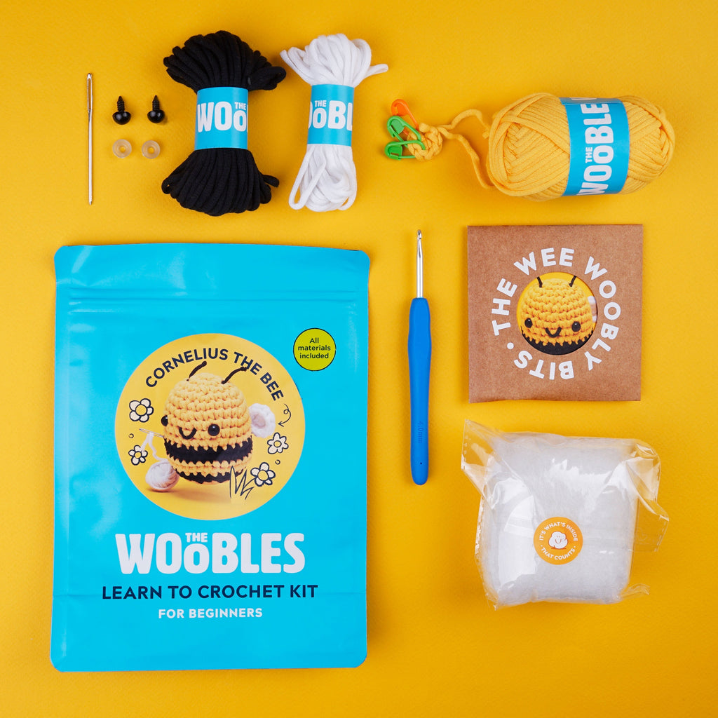 Kibakids - Cornelius the Bee Crochet Kit