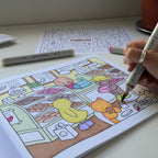 Kibakids - Spring-Summer Coloring Book