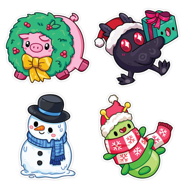 Kibakids - Kibakids Festive Friends Stickers Set