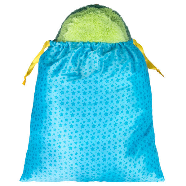 Kibakids - DIY Blue Drawstring Gift Bag - Large