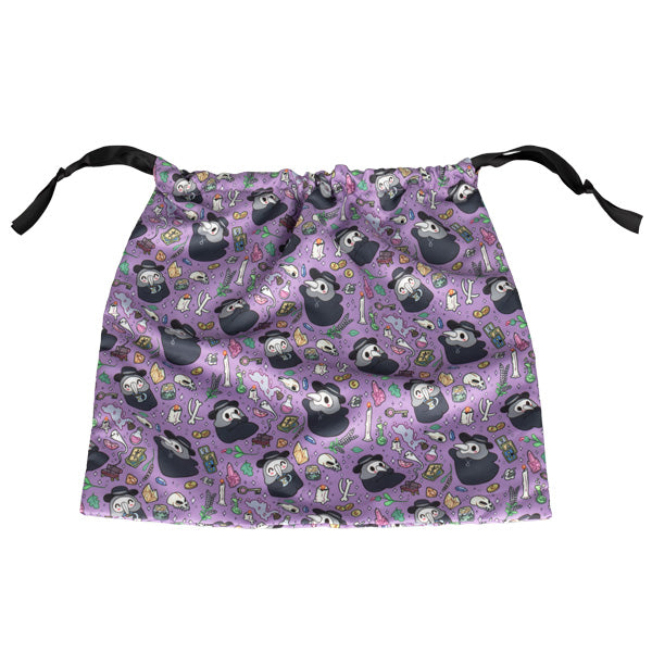 Kibakids - DIY Doctor Plague Drawstring Gift Bag - Large