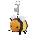 Kibakids - Micro Kibakids Fuzzy Bumblebee Keychain
