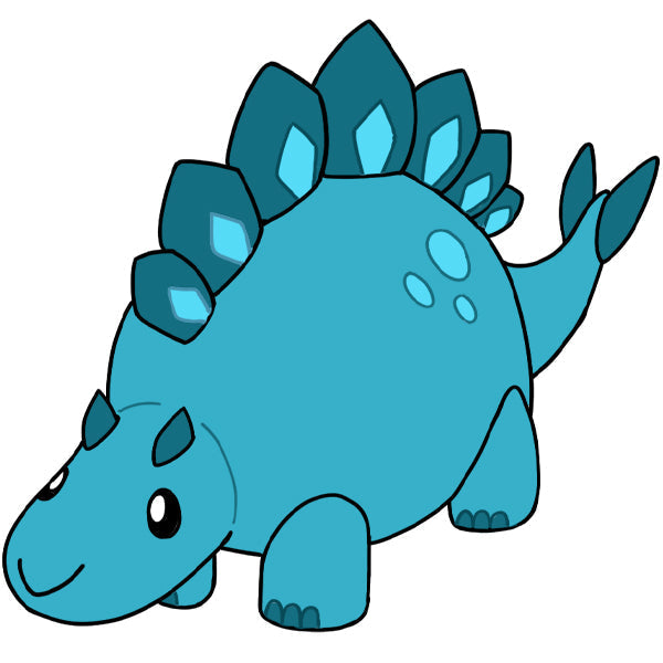 Kibakids - Mini Kibakids Stegosaurus III