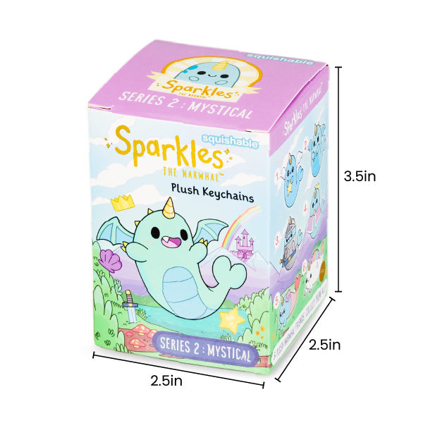 Kibakids - Sparkles the Narwhal Micro Blind Box, Series 2: Mystical