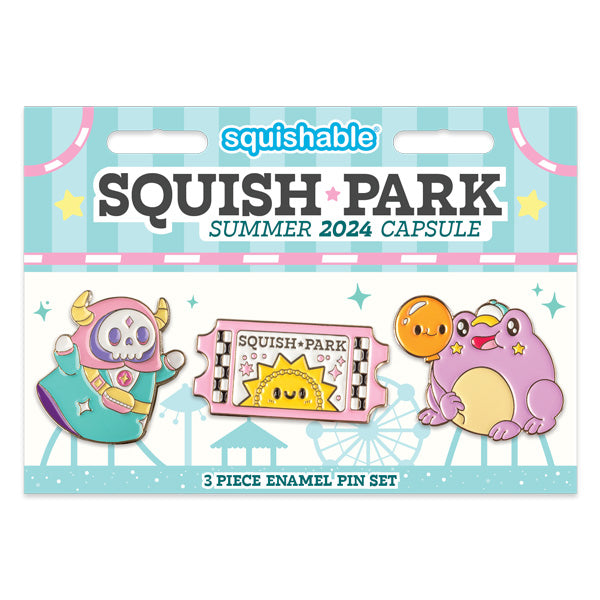 Kibakids - Squish Park: Enamel Pin Set