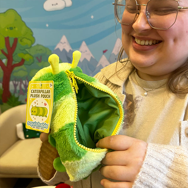 Kibakids - Kibakids Caterpillar Plush Pouch